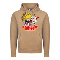Vintage Coffee rainbow brite Vintage Hoodie - artisFamous