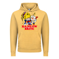 Vintage Mustard rainbow brite Vintage Hoodie - artisFamous