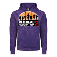 Cloud Purple red dead redemption Vintage Hoodie - artisFamous