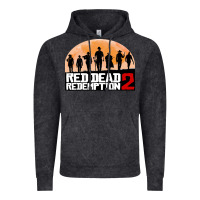 Vintage Black red dead redemption Vintage Hoodie - artisFamous