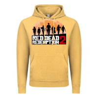 Vintage Mustard red dead redemption Vintage Hoodie - artisFamous
