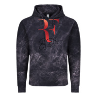 Cloud Black rf federer Vintage Hoodie - artisFamous