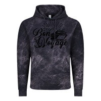 Cloud Black cruise ship bon voyage Vintage Hoodie - artisFamous