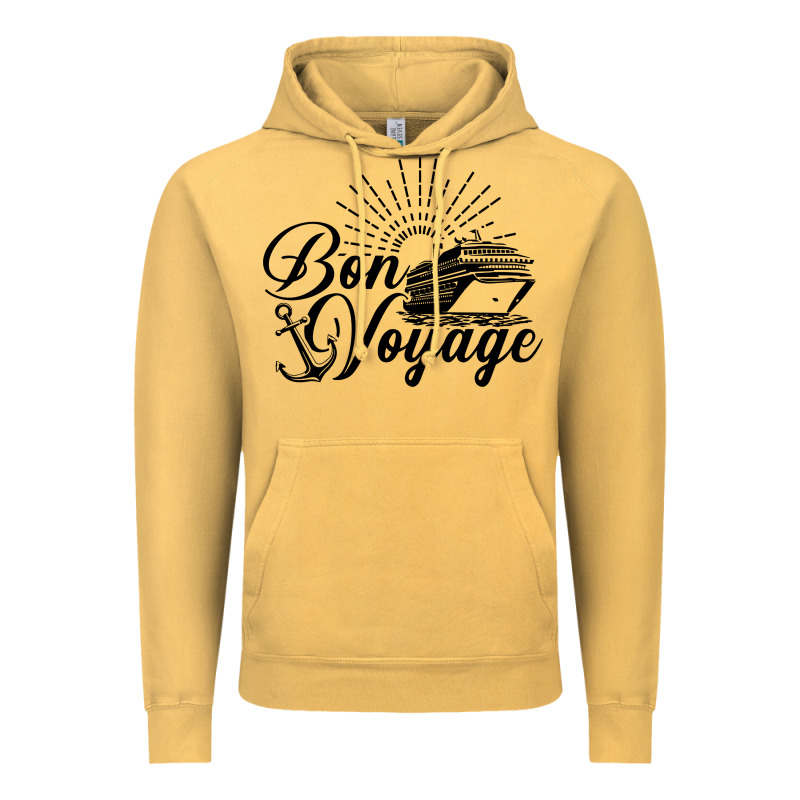 Cruise Ship Bon Voyage Vintage Hoodie by artisFamous | Teevron