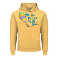Vintage Mustard seuss oh the places you’ll go Vintage Hoodie - artisFamous