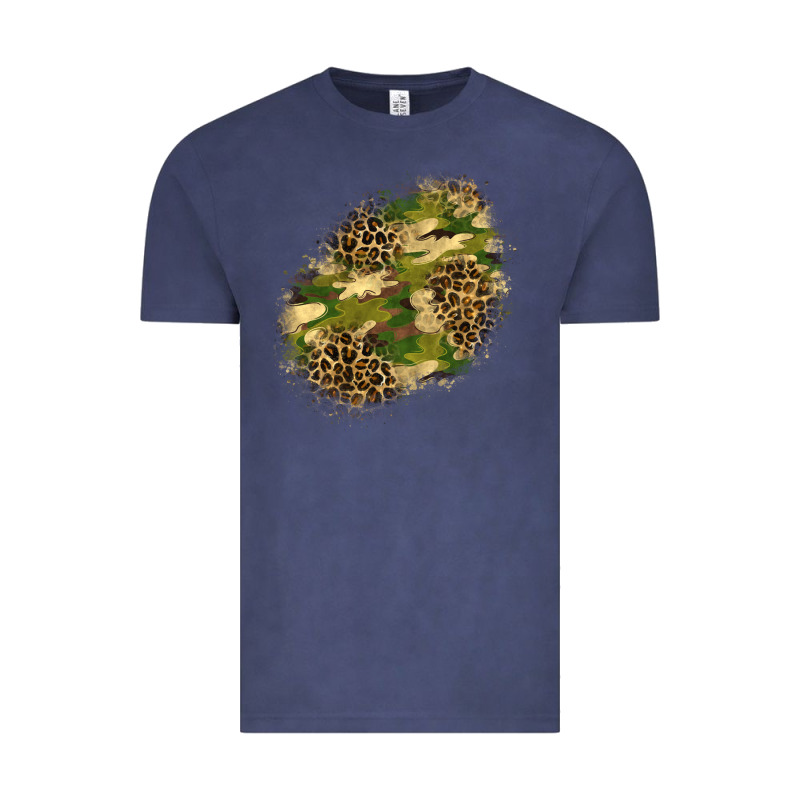 Camouflage And Leopard Patch  5 Vintage Tee by BundleAndBundleShop | Teevron