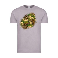 Vintage Zinc camouflage and leopard patch  5 Vintage Tee - BundleAndBundleShop