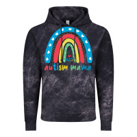Cloud Black Autism Mama Vintage Hoodie - artisFamous