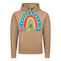 Vintage Coffee Autism Mama Vintage Hoodie - artisFamous
