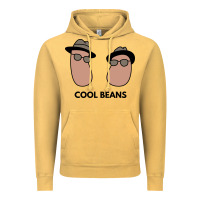 Vintage Mustard cool beans Vintage Hoodie - artisFamous
