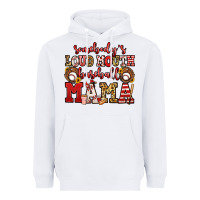 White somebody's loud mouth baseball mama Heavyweight Hoodie - Jasminsmagicworld