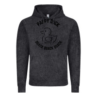 Vintage Black pappy duck quack quack quack Vintage Hoodie - artisFamous