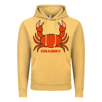 Vintage Mustard crabby Vintage Hoodie - artisFamous