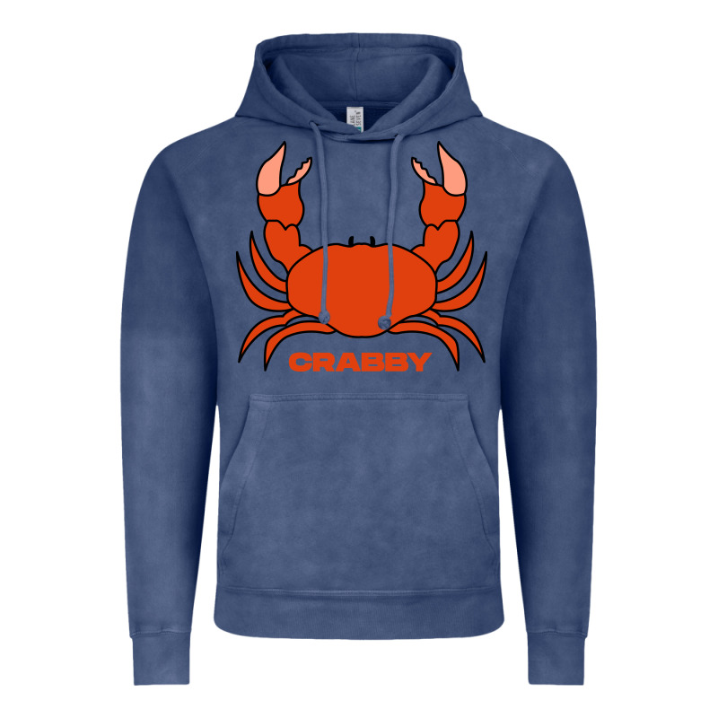 Crabby Vintage Hoodie by artisFamous | Teevron