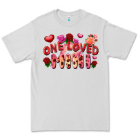 Dove Grey One loved mini Valentine's Day Premium Tee - FaDigitalArtStudio