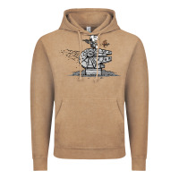 Vintage Coffee scruffy smugglers and pirates Vintage Hoodie - artisFamous