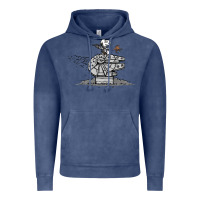 Vintage Denim scruffy smugglers and pirates Vintage Hoodie - artisFamous