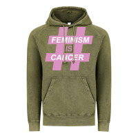 Vintage Olive feminism is cancer Vintage Hoodie - artisFamous