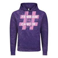 Cloud Purple feminism is cancer Vintage Hoodie - artisFamous