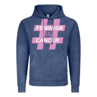 Vintage Denim feminism is cancer Vintage Hoodie - artisFamous