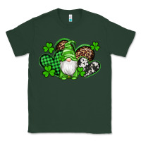 Sports Green st patricks day gnome with western hearts Classic Tee - Artiststas