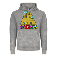 Cloud Rock bee hive Vintage Hoodie - artisFamous