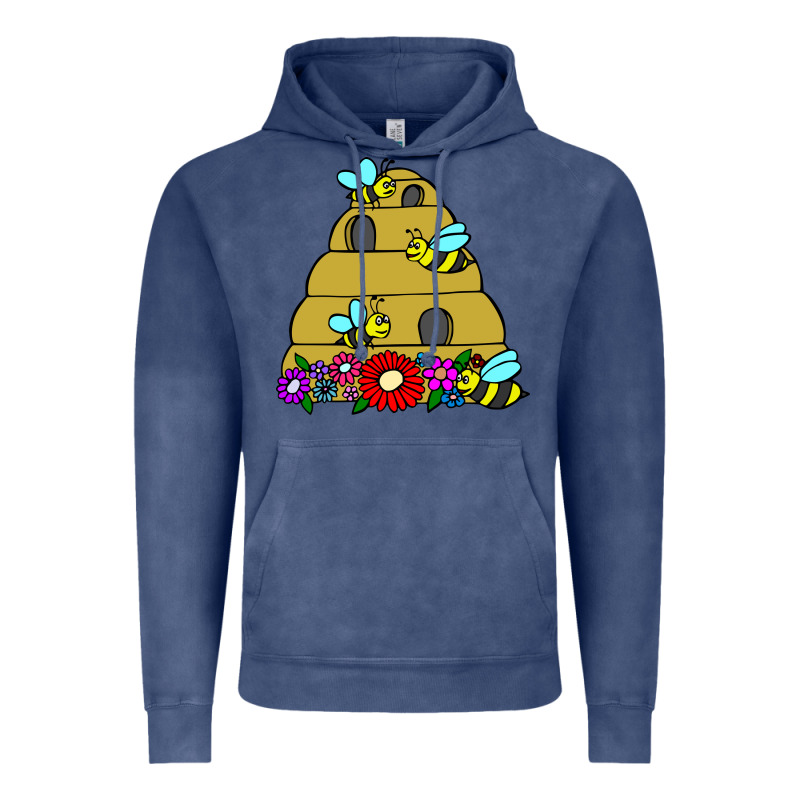 Bee Hive Vintage Hoodie by artisFamous | Teevron