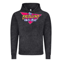 Vintage Black be excellent to each other Vintage Hoodie - artisFamous