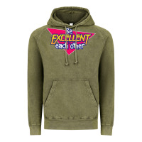 Vintage Olive be excellent to each other Vintage Hoodie - artisFamous
