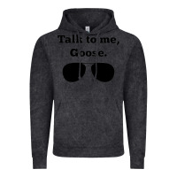 Vintage Black talk to me goose sunglasses funny Vintage Hoodie - artisFamous