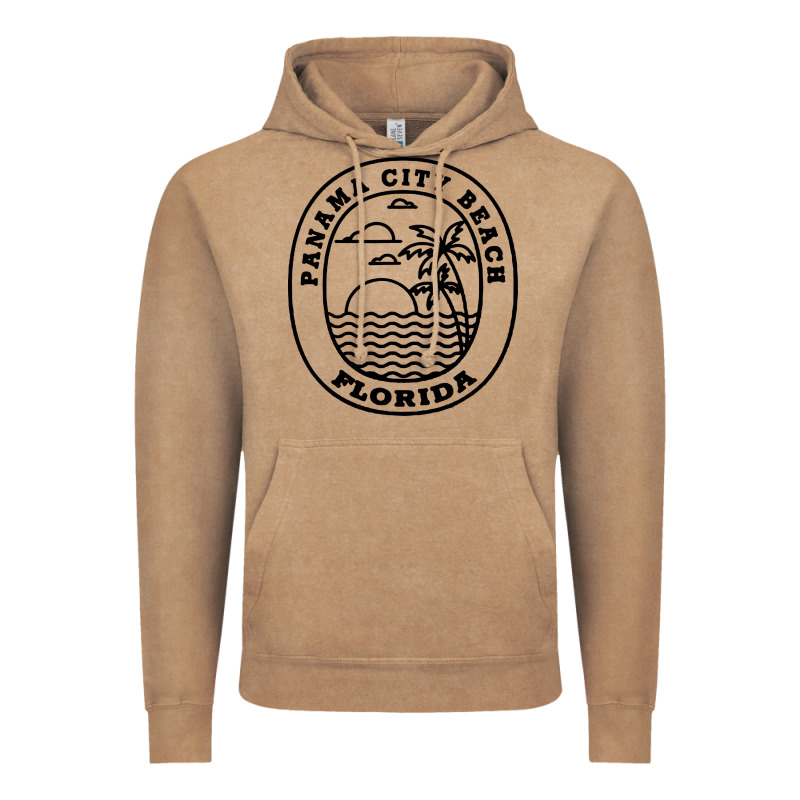Panama City Beach Florida Vintage Hoodie by artisFamous | Teevron
