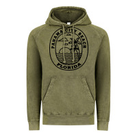 Vintage Olive panama city beach florida Vintage Hoodie - artisFamous
