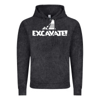 Vintage Black excavate funny Vintage Hoodie - artisFamous