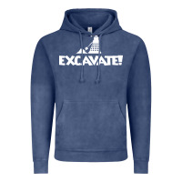 Vintage Denim excavate funny Vintage Hoodie - artisFamous