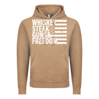 Vintage Coffee whiskey steak guns freedom Vintage Hoodie - artisFamous