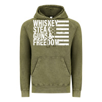Vintage Olive whiskey steak guns freedom Vintage Hoodie - artisFamous