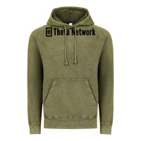 Vintage Olive theta network Vintage Hoodie - artisFamous