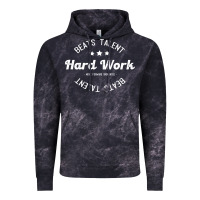 Cloud Black hard work beats talent Vintage Hoodie - artisFamous