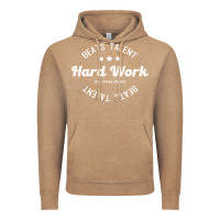 Vintage Coffee hard work beats talent Vintage Hoodie - artisFamous