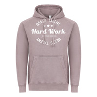 Vintage Zinc hard work beats talent Vintage Hoodie - artisFamous