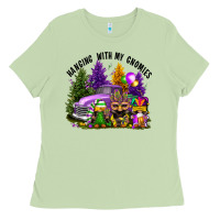 Matcha mardi gras hanging with my gnomies Ladies Tee - FaDigitalArtStudio