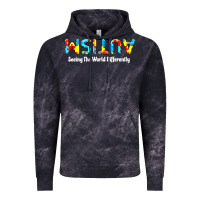 Cloud Black autism seeing the world differently Vintage Hoodie - artisFamous
