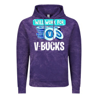 Cloud Purple will work for v bucks youth gamer Vintage Hoodie - artisFamous
