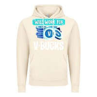 Vintage Artic will work for v bucks youth gamer Vintage Hoodie - artisFamous