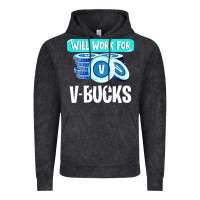 Vintage Black will work for v bucks youth gamer Vintage Hoodie - artisFamous