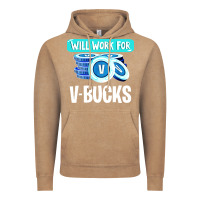 Vintage Coffee will work for v bucks youth gamer Vintage Hoodie - artisFamous