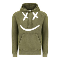 Vintage Olive x eyed smiley face x eyes smiling Vintage Hoodie - artisFamous