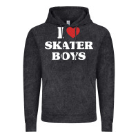 Vintage Black i love skater boys Vintage Hoodie - artisFamous