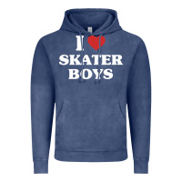 Vintage Denim i love skater boys Vintage Hoodie - artisFamous