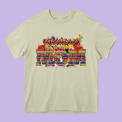 Mexican Mom Mother's Day Heavy Core Tee Designed By Howdyjamesfarm